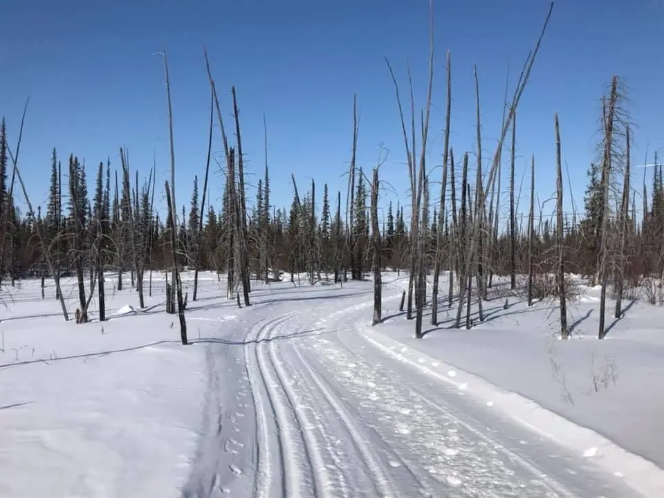 Hay River Ski Club Path