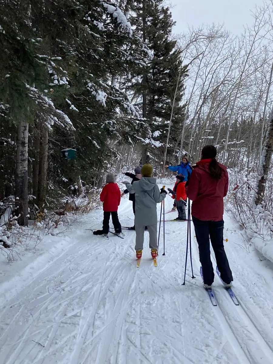 Hay River Ski Club family ski
