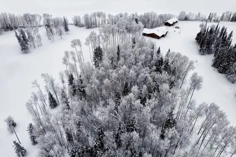 Hay River Ski Club drone
