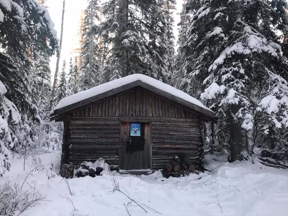 Hay River Ski Club old cabin